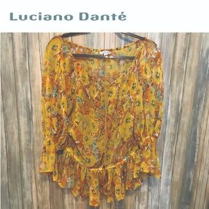 ‘Luciano Dante’ Sheer Blouse
